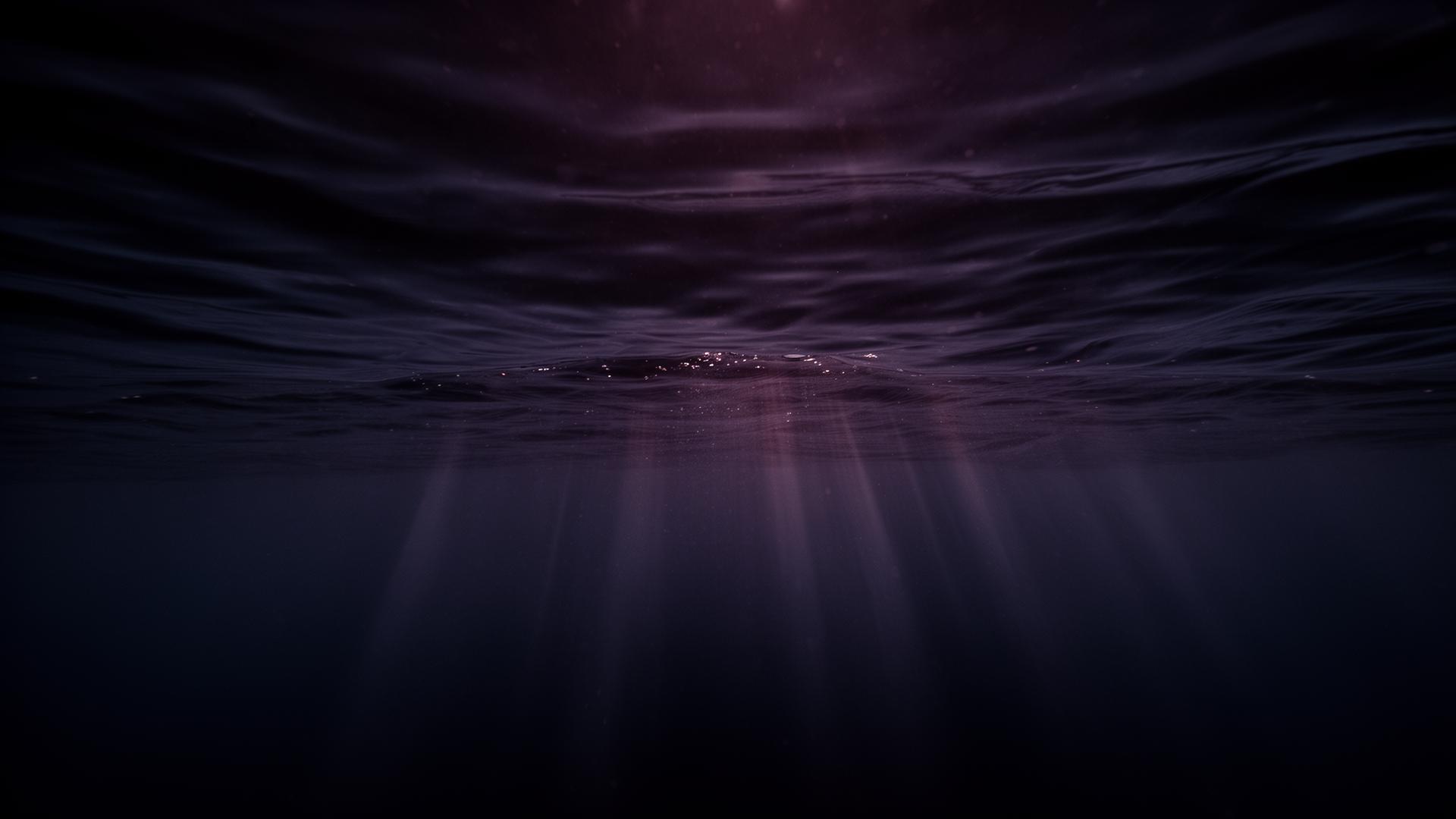 Cinematic ocean surface representing scale and depth